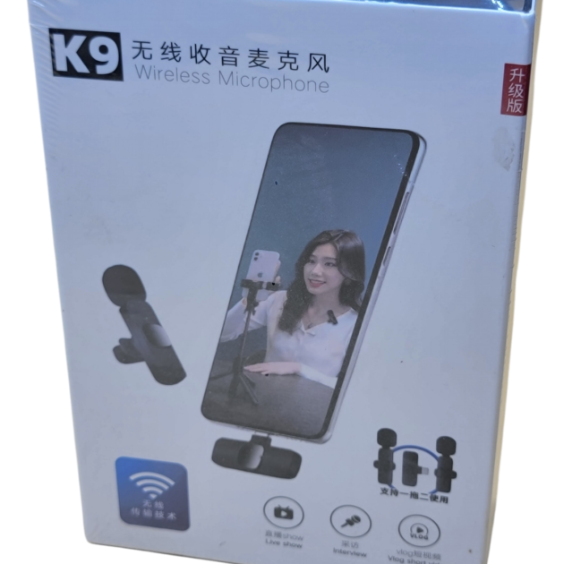 DOUBLE MICROFONE K9