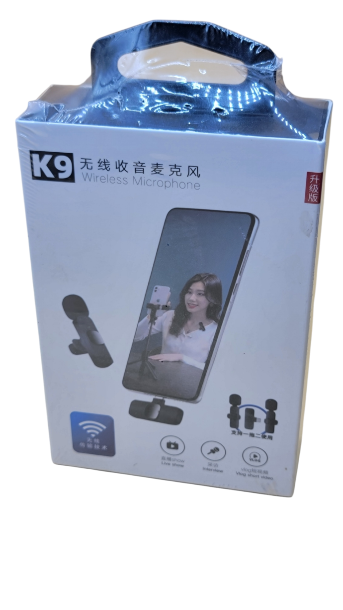 DOUBLE MICROFONE K9