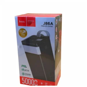POWER BANK J86A 50 000MAH 22.5W FAST CHARGE