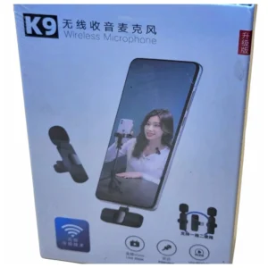 K9 02 DOUBLE MICROFONE BLUETOOT