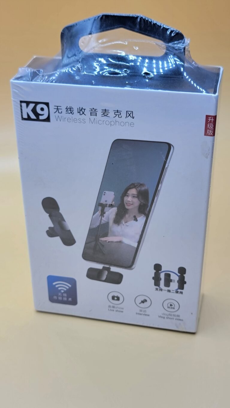 K9 02 DOUBLE MICROFONE BLUETOOT