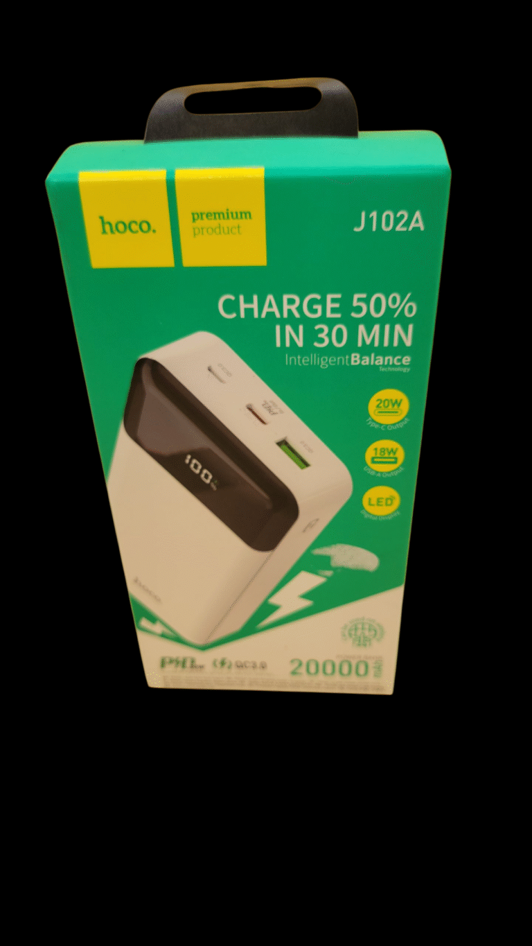 POWER BANK HOCO 20 000MAH 22.5 FAST CHARGE