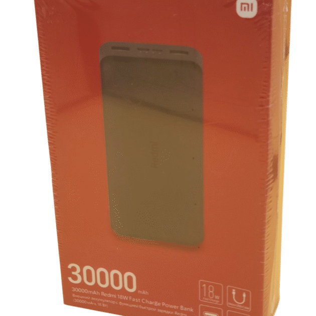 POWER BANK REDMI MI 30 000 MAH 18 W FAST CHARGE