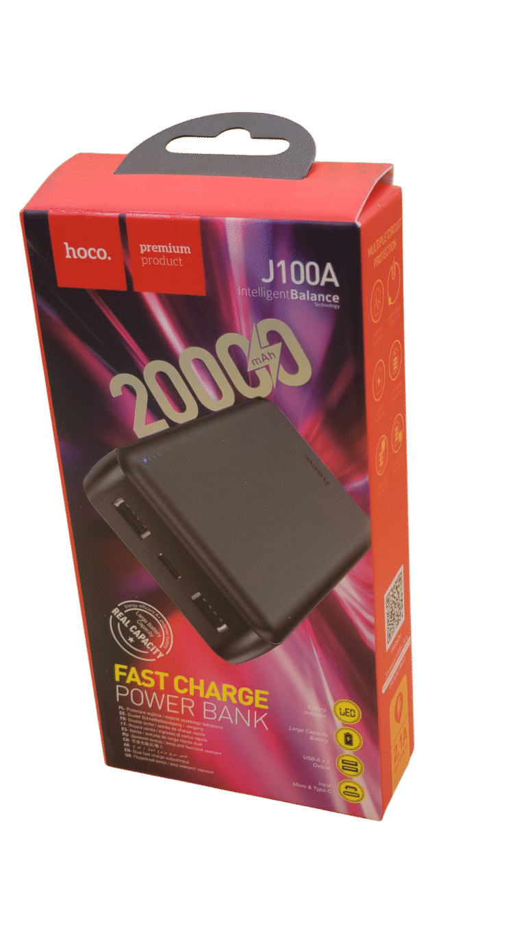 ⁦POWER BANK HOCO J100A 20 000MAH FAST CHARGE⁩ - الصورة ⁦2⁩