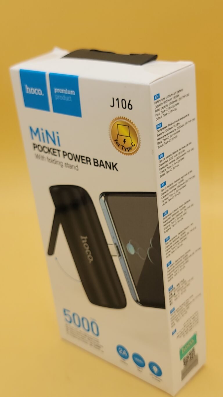 ⁦POWER BANK HOCO J106 MINI 5000MAH⁩ - الصورة ⁦3⁩