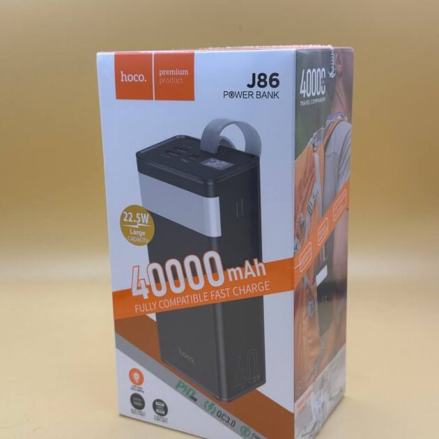 POWER BANK HOCO J86 40 000MAH 22.5 W FAST CHARGE