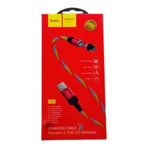 Hoco cable charging U90 Usb_Iphone Magnetic Rgb. Led