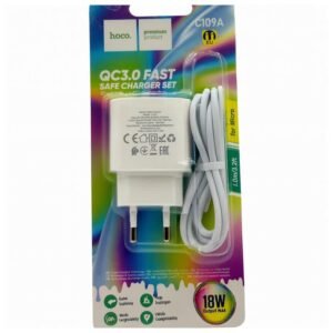 chargeure hoco c109A fast type c 18w