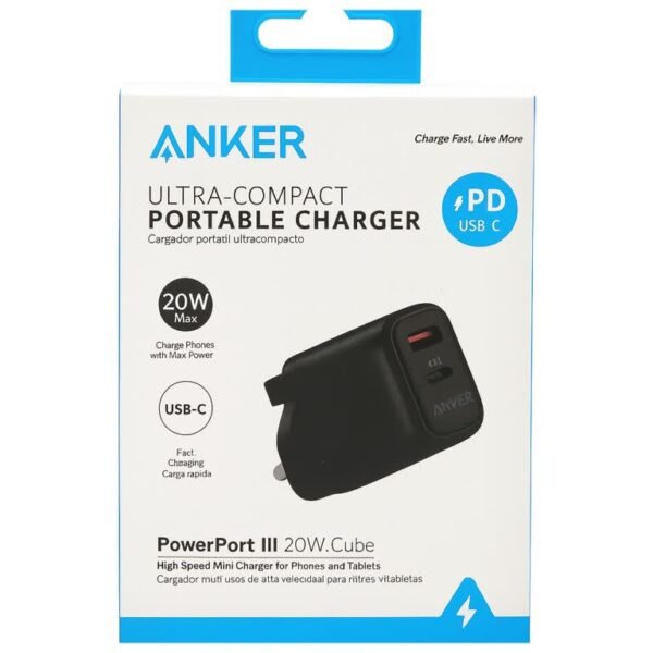 Boite chargeurs anker usb_c charge faste 20w (نسخة)