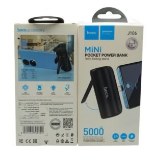 Mini. Pocket power Bank. 5000Mah J106 (نسخة)